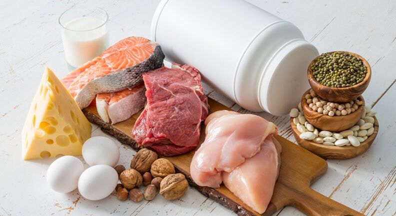 Ushqime të pasura me proteina për ndërtimin e qelizave të muskujve