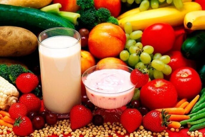 dietë me fruta dhe kos